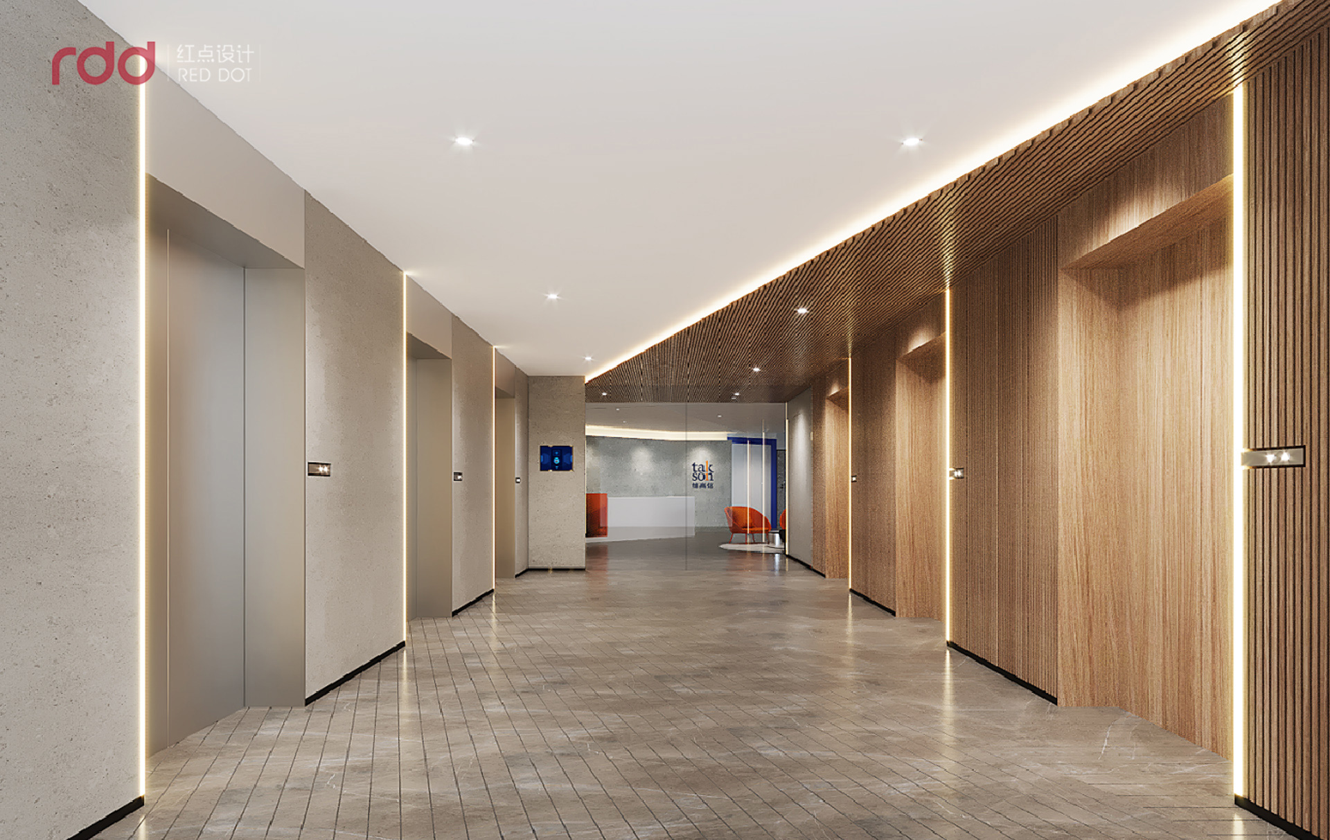 辦公室電梯廳
