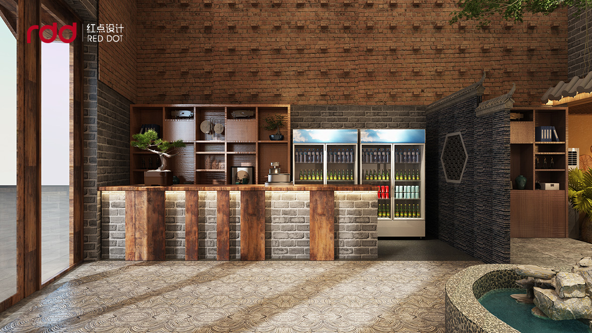 魚米之湘湘菜館前臺