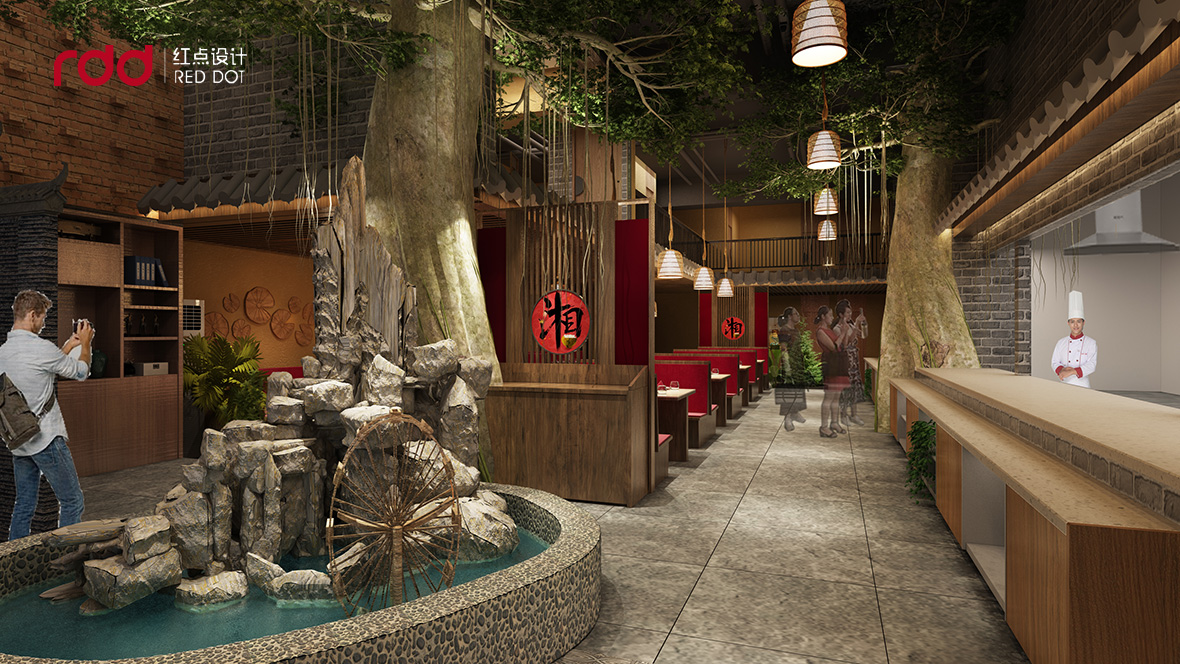 魚米之湘湘菜館 就餐區