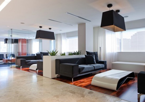 廣州華瑞博遠(yuǎn)科技發(fā)展有限公司辦公室裝修設(shè)計