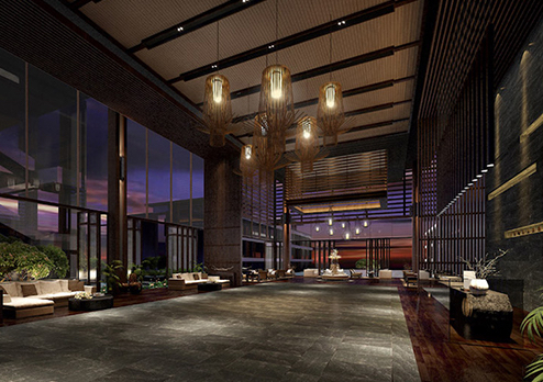 清遠飛來峽酒店設計裝修