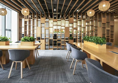 易天咨詢公司辦公室裝修設(shè)計(jì)