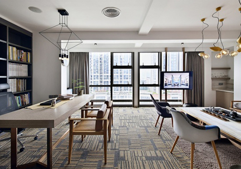 逸生金融公司辦公室裝修設(shè)計(jì)