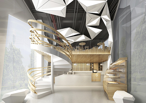 涼先紳餐廳設(shè)計-茶飲店裝修設(shè)計