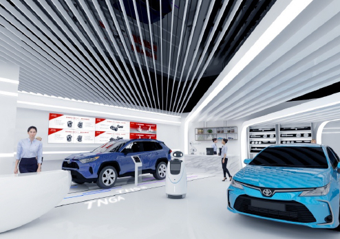 廣汽豐田品牌體驗館-展廳設(shè)計裝修