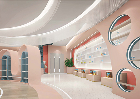 南海育嬰店設(shè)計裝修