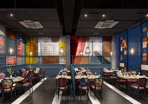 湘香私房菜餐廳-飯店設(shè)計裝修