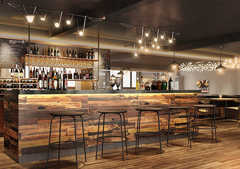 燒烤啤酒工坊設(shè)計裝修